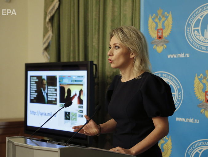 "Можно ли пойти в туалет". Захарова прокомментировала просьбу Собчак к украинским властям пустить ее в Крым