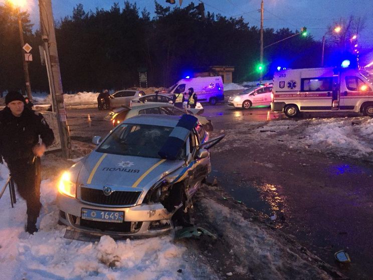 Князєв: Сьогодні вночі у Києві і Рівному дістало травми п'ятеро поліцейських