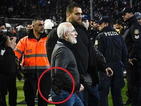 Представитель Саввиди утверждает, что российский бизнесмен не угрожал судье во время футбольного матча в Греции