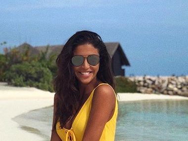 Димопулос показала фигуру в купальнике