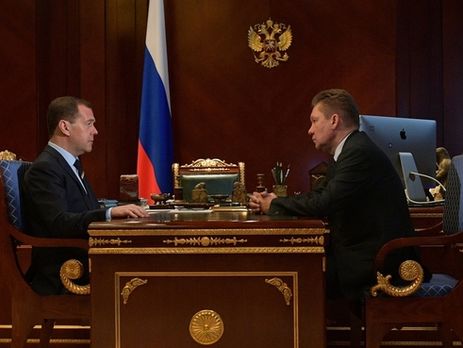 Медведев и Миллер обсудили ситуацию с контрактами "Газпрома" и "Нафтогазу"