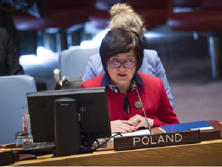 Польща відчуває особливу відповідальність за територіальну цілісність України – постійний представник Польщі в ООН