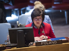 Вронецка: Польшу тревожат постоянное нарушение прав человека в Крыму и постепенная его милитаризация