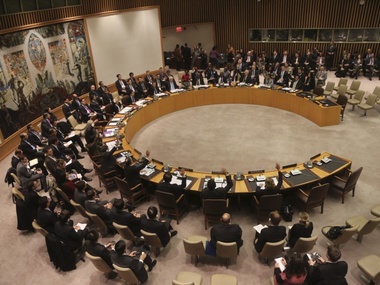 Украина просит срочно созвать заседание Совбеза ООН