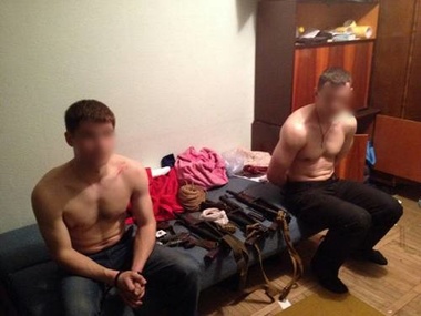 СБУ: Задержанные в Киеве диверсанты выдавали себя за активистов Евромайдана и готовили теракт