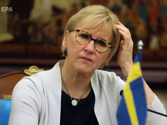 Вальстрьом категорично відкинула заяву Захарової про розроблення газу "Новачок" у Швеції