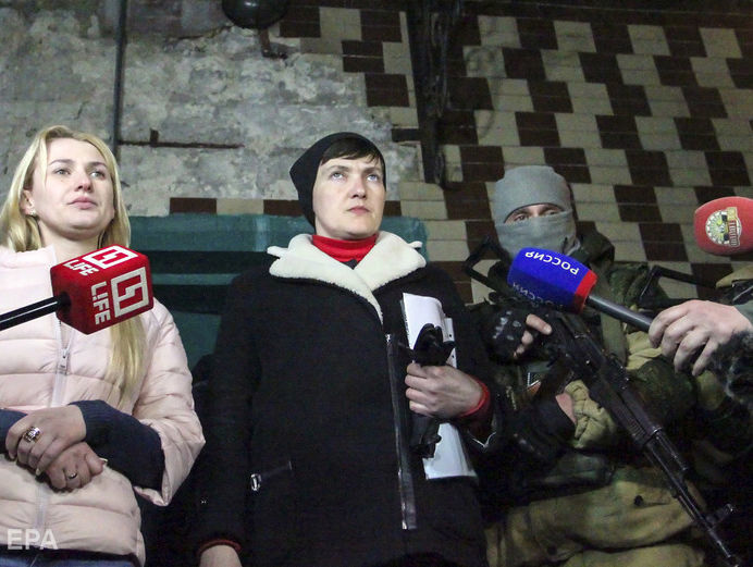 "Оружие противника испытать всегда интересно". Савченко сообщила, что у ГПУ есть видео, как она стреляет из оружия боевиков