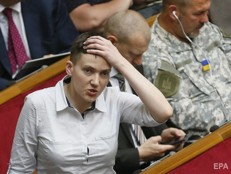 Савченко заявила, что уже год знает о слежке и возможной ее ликвидации "объектом А"