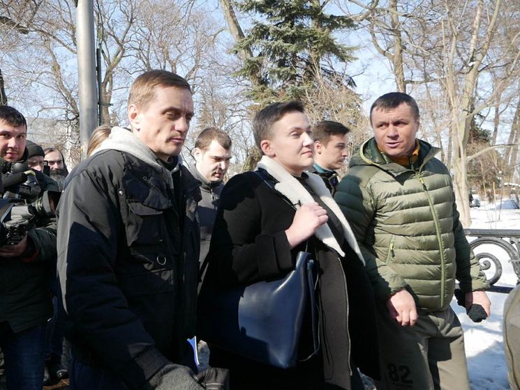 Правоохранители задержали Савченко