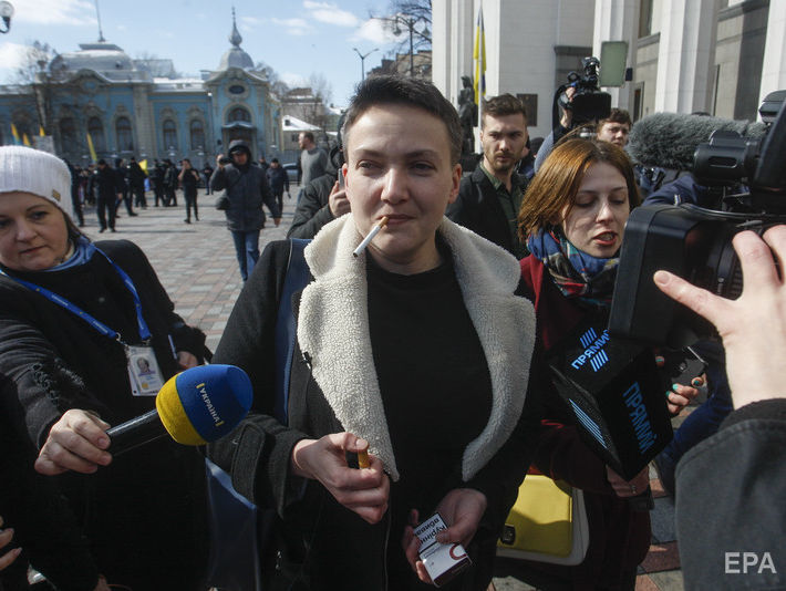 У Києві суд обирає запобіжний захід Савченко. Трансляція