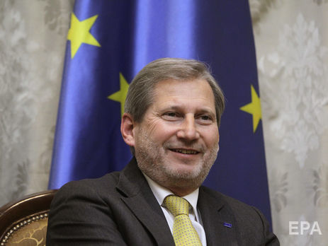 Еврокомиссар Хан обеспокоен отсутствием в Украине приговоров против высокопоставленных чиновников, фигурирующих в расследованиях НАБУ