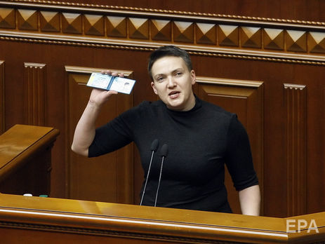 В необходимости задержать и арестовать Савченко нардепов убедила она сама – Мосийчук