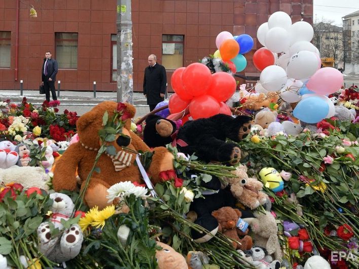 Путін назвав "злочинну недбалість і нехлюйство" причиною трагедії в Кемерові