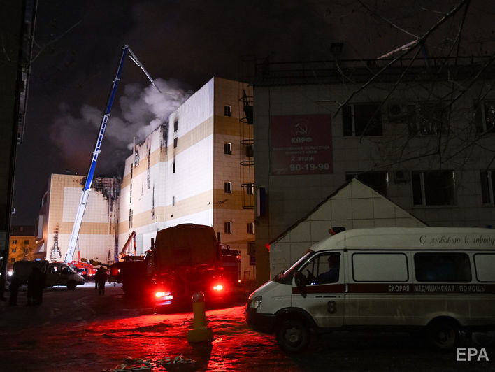 Глава Следкома РФ назвал маловероятной версию поджога торгового центра в Кемерово