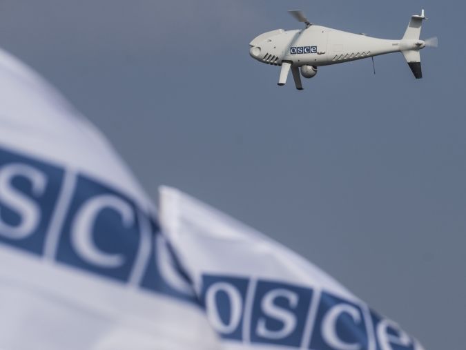 Миссия ОБСЕ возобновила использование беспилотников на Донбассе