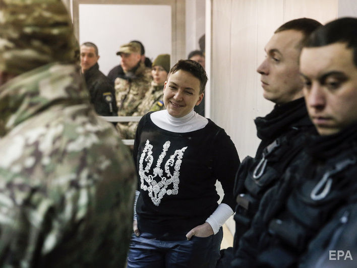 Клопотання Савченко про відвід колегії суддів відхилили