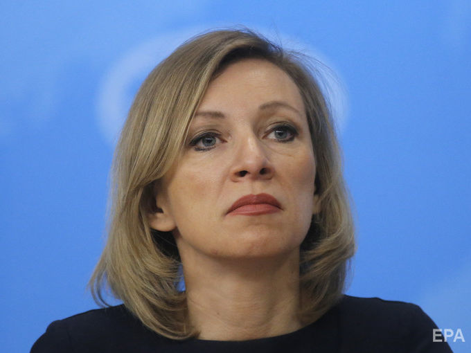 Захарова заявила, что задержанием российского судна Киев мстит жителям Крыма "за их сознательный выбор"