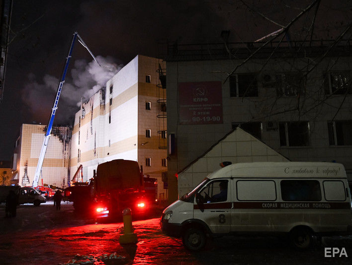 В больнице остаются пять человек, пострадавших во время пожара в Кемерово – минздрав РФ