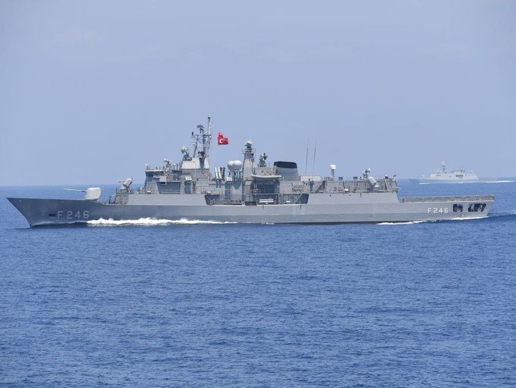 У порт Одеси з візитом зайшли кораблі ВМС Туреччини