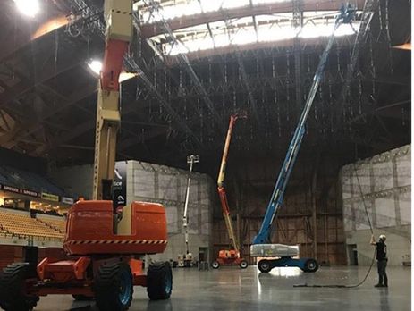 У Лісабоні почали монтаж сцени 