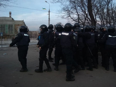 Поліцейські намагалися затримати київських фанатів
