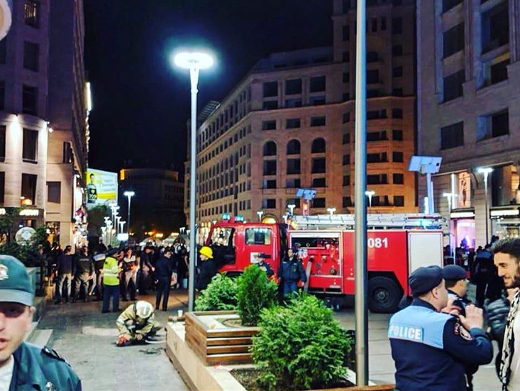У центрі Єревана стався вибух у Burger King: восьмеро постраждалих