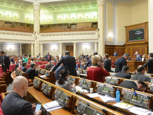 За законопроекты об отмене е-декларирования для активистов не голосовали Оппозиционный блок и Радикальная партия. Инфографика