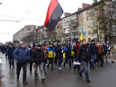Участники луцкого Евромайдана едут в Киев