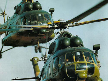 Украинская зенитка остановила вторжение двух российских вертолетов