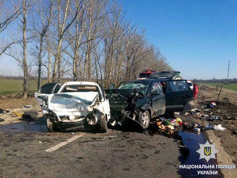 В ДТП в Харьковской области погибли четыре человека, пострадали пять