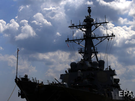 ВМС США поки не коментували інформації про місцерозташування есмінця
