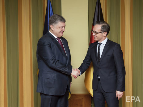 Порошенко обсудил с главой МИД Германии введение миротворцев на Донбасс