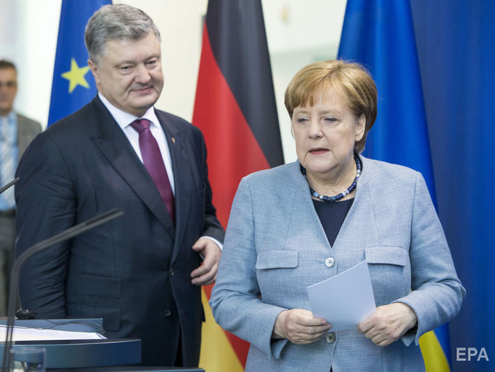 Лидеры Украины, Франции и Германии встретятся в мае