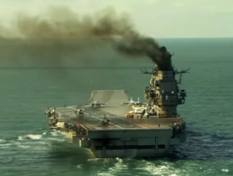 В начале ноября 2016 года тяжелый авианесущий крейсер "Адмирал Кузнецов" во главе группы ВМФ России вошел в акваторию Средиземного моря и направился к берегам Сирии. Из авианосца постоянно валил черный дым. Это вызвало массу шуток в соцсетях 