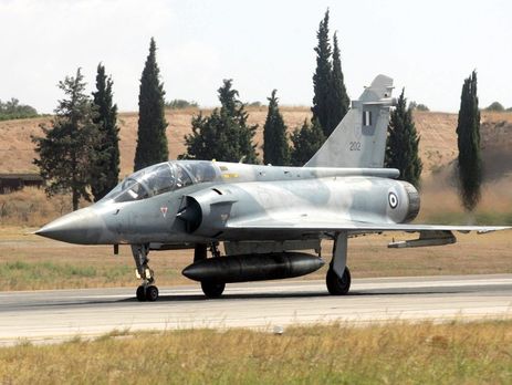 Разбился истребитель ВВС Греции, пилот погиб
