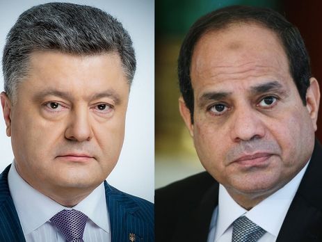 Порошенко обсудил с аль-Сиси расширение торгово-экономического сотрудничества между странами