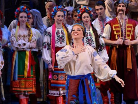 Максакова выступила в Национальной опере Украины
