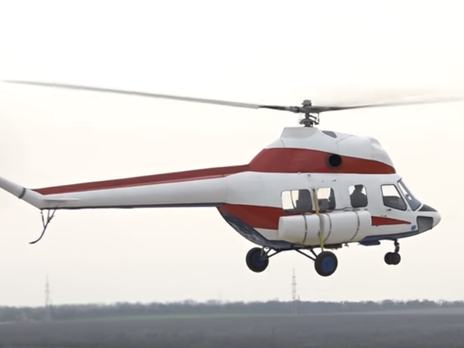 В Запорожье испытали новый украинский вертолет 