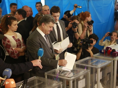 Порошенко: Это были выборы президента всей Украины