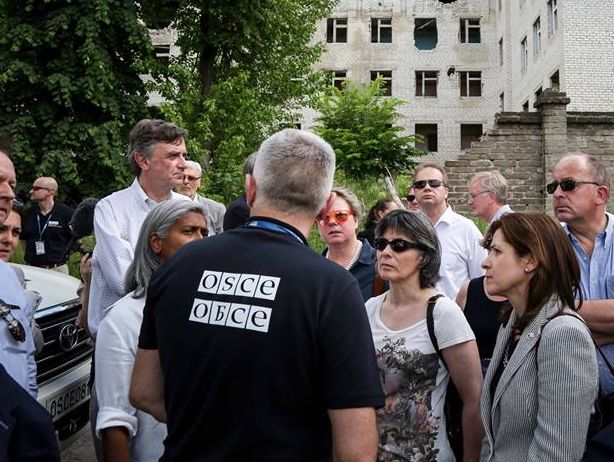 Місія ОБСЄ відвідала "ядерну" шахту на окупованій бойовиками "ДНР" території