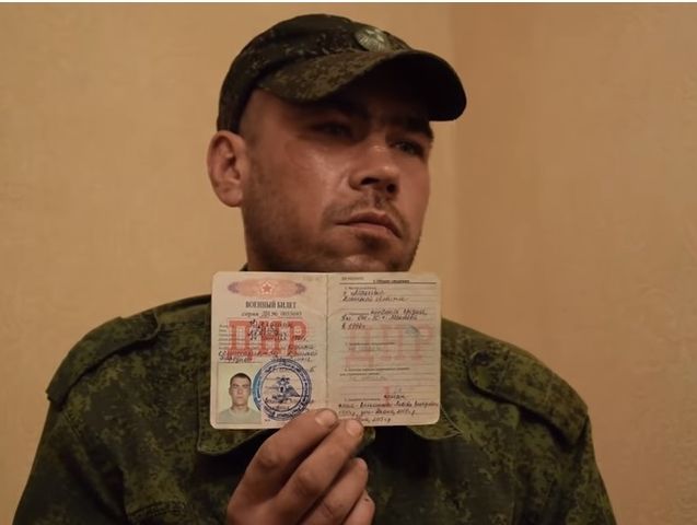 На лінії зіткнення в зоні АТО на Донбасі затримали бойовика "ДНР". Відео