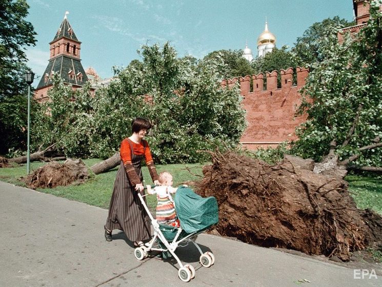 По Москві пройшов ураган, загинула дівчинка