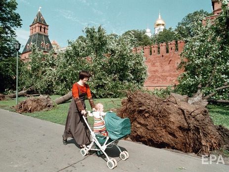 По Москве прошел ураган, погибла девочка