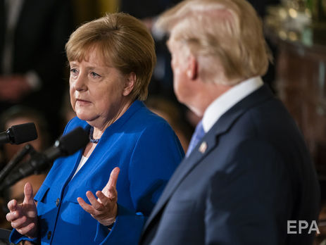 Меркель о военном конфликте в Украине: Мы с США тесно сотрудничаем там против незаконной деятельности РФ, и я довольна нашим сотрудничеством