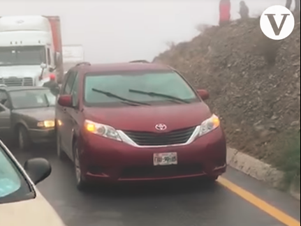 В Мексике произошло ДТП с около 50 авто, пострадало минимум 15 человек