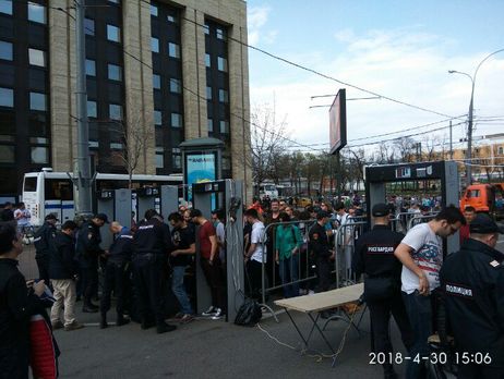 На мітинг проти блокування Telegram у Москві вийшло понад 12 тис. осіб – 