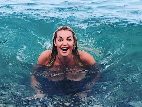 Волочкова знялася топлес на пляжі