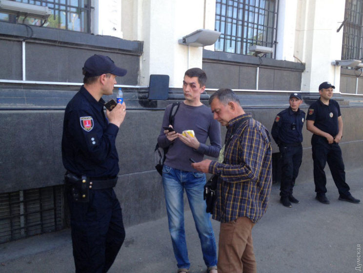 В Одессе у входа на Куликово поле произошла потасовка &ndash; полиция