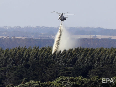 В Высоких Татрах в Словакии горит лес на площади 30 га