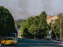 Пожежа і вибухи на військових складах у Балаклії, у Сирії розбився російський винищувач. Головне за день